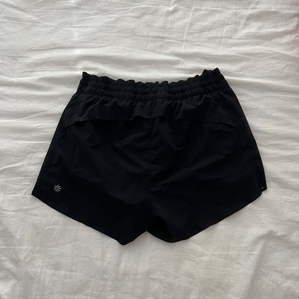 Athleta Black 3” Hustle Shorts